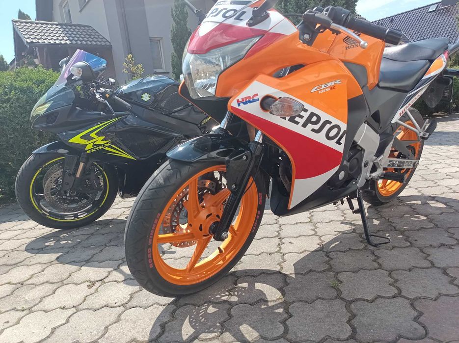 CBR 125R JC50 oraz GSX-R 750 K6