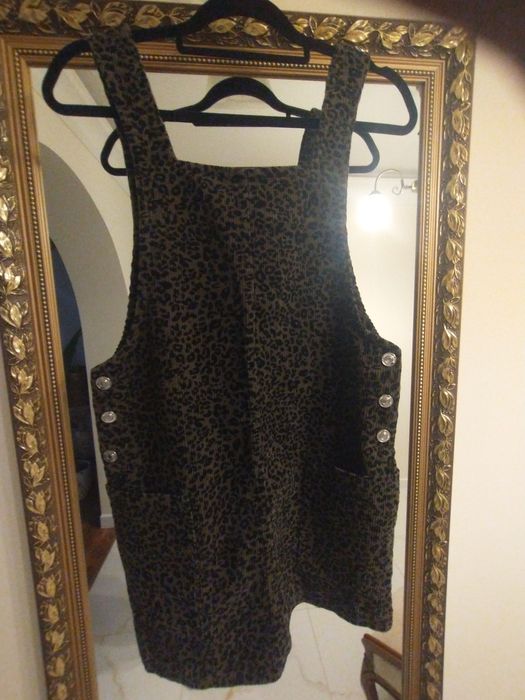 Sukienka ogrodniczka "Bershka"