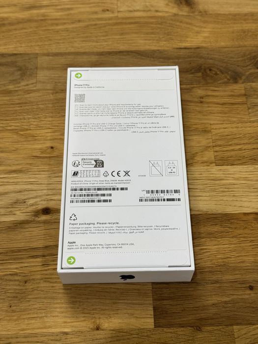 iPhone 17 pro NOWY 256GB Deep Blue