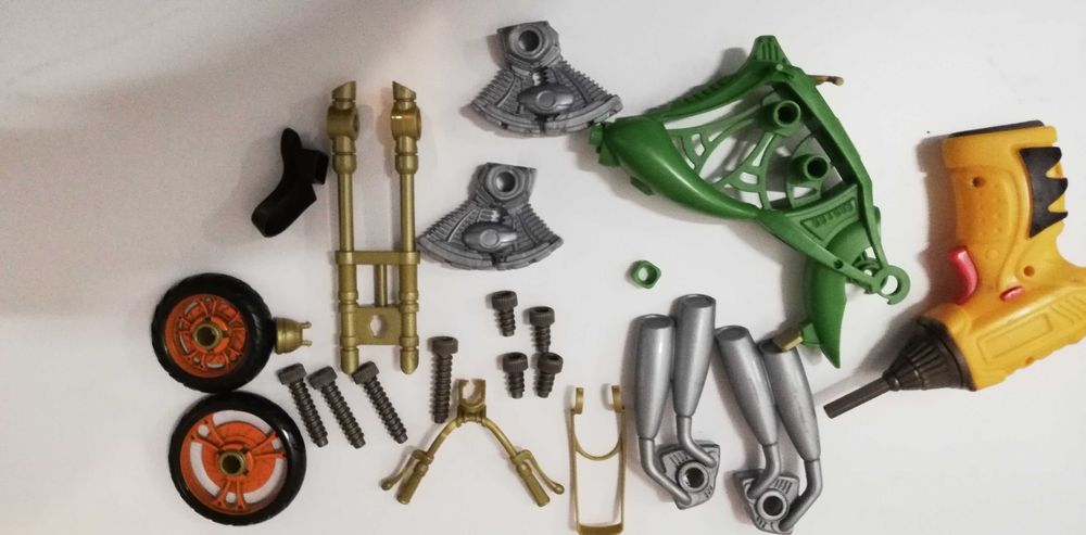 Chopper, motocykl model do skręcania + wkrętarka