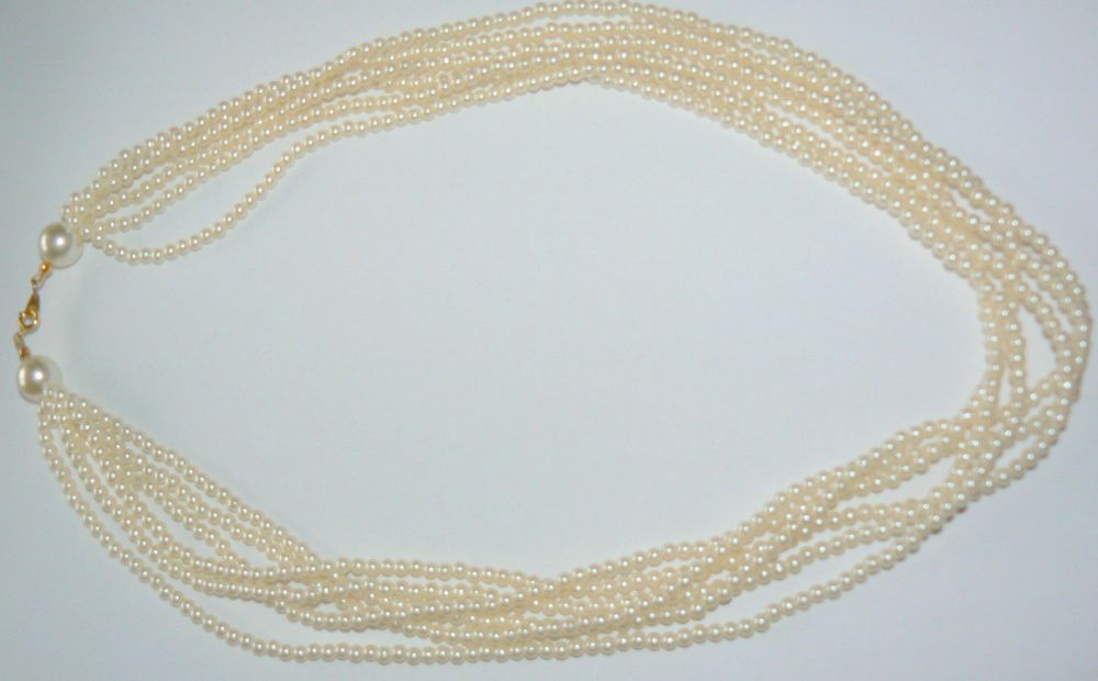 Naszyjnik-stara ,wiedenska sztuczna bizuteria , perly