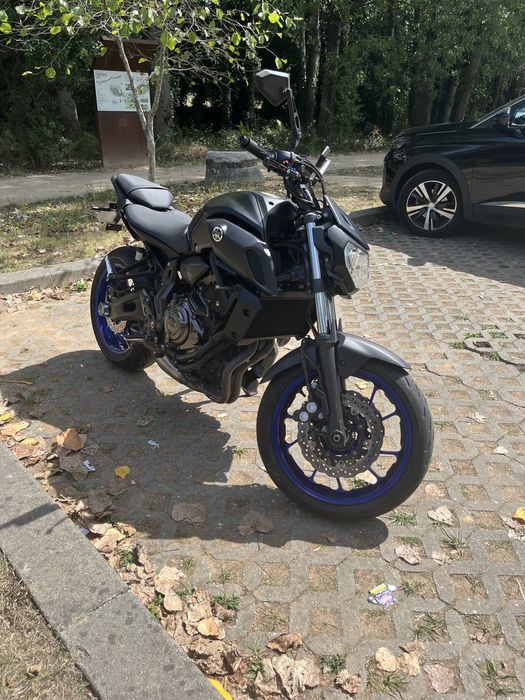Yamaha MT 07 55kw AKRAPOVIČ