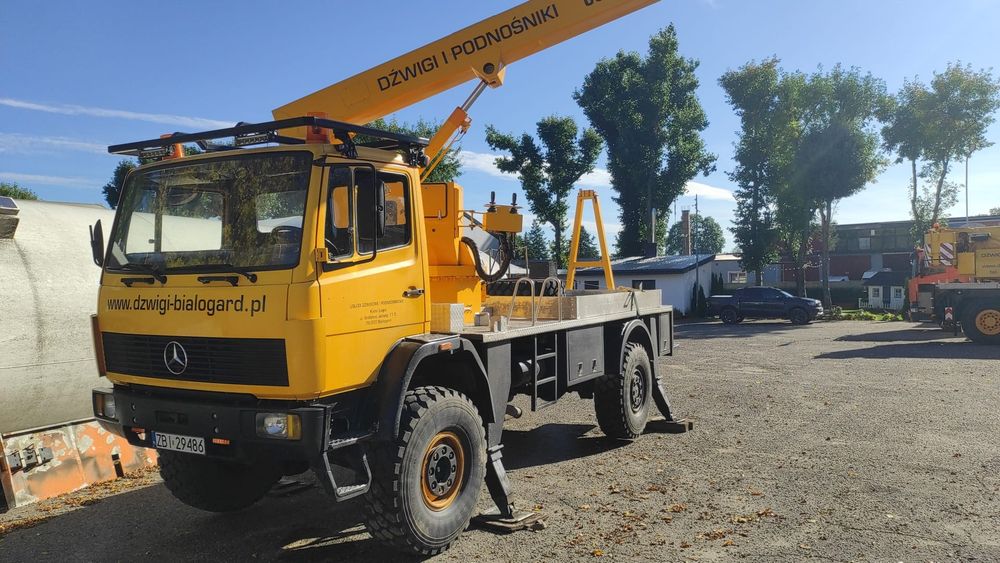 Usługi Podnośnik koszowy 4x4 Usługi dźwigowe