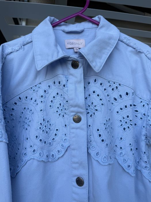 Джинсова куртка/сорочка для дівчинки