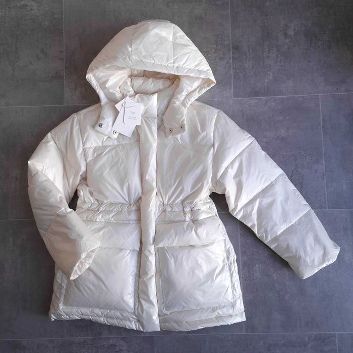 Новий пуховик Zara на 9-10 років 140 пухова куртка зима зара