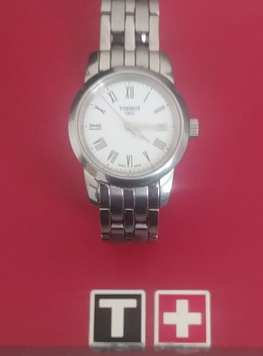 Tissot, жіночий кварцовий швейцарський годинник TISSOT 1853 T033210A