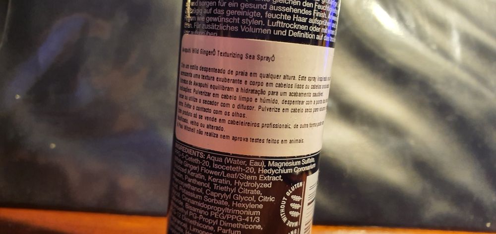 Spray cabelo