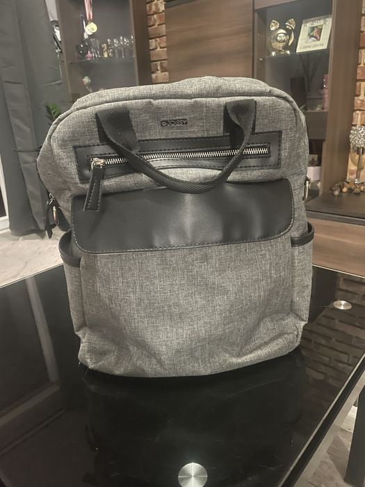 Duży szary plecak/torba dla mamy