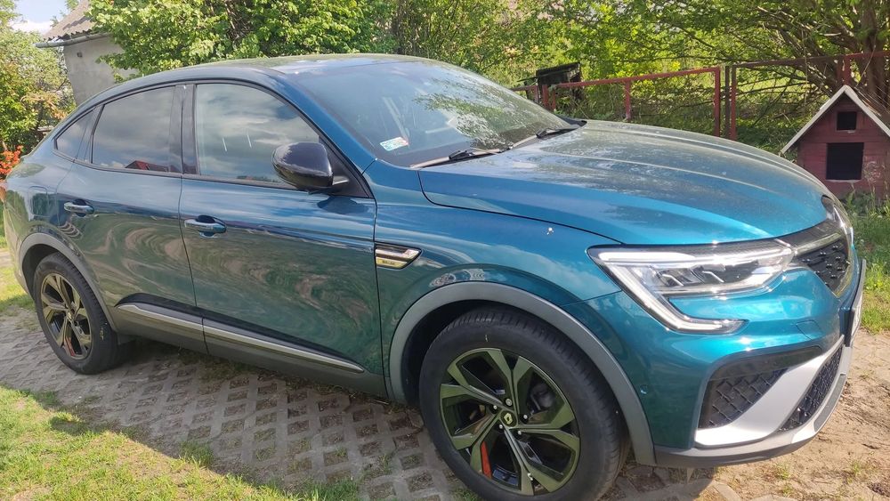 Renault Arkana Krajowy, bezwypadkowy, serwisowany wyłącznie w ASO, przedłużona gwara