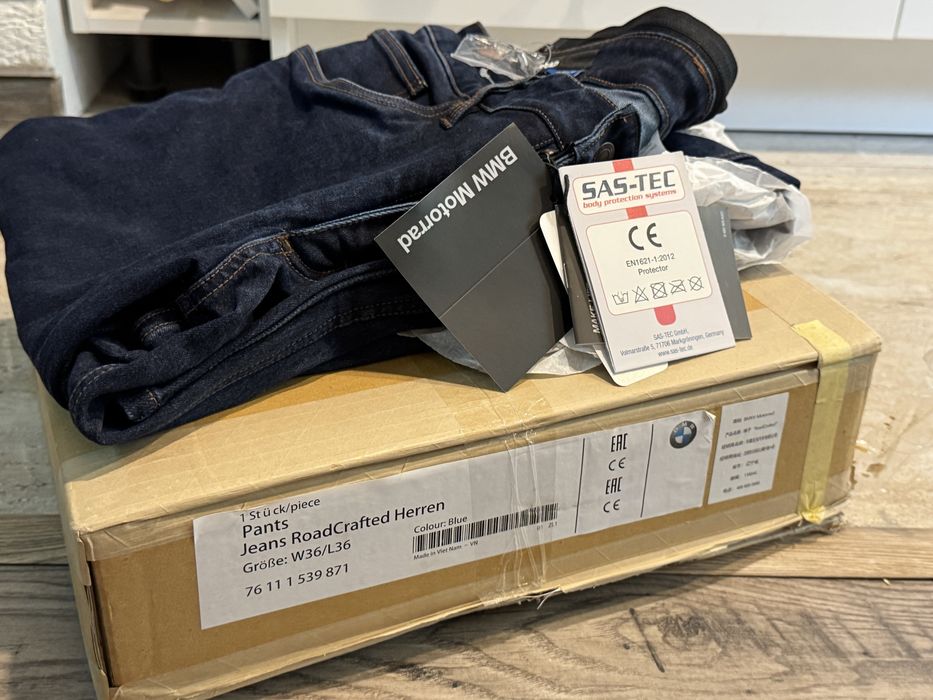 Spodnie motocykowe BMW Jeans Nowe