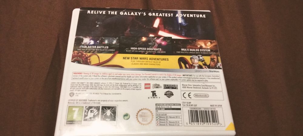 Jogo nintendo 2/3 de Lego star wars