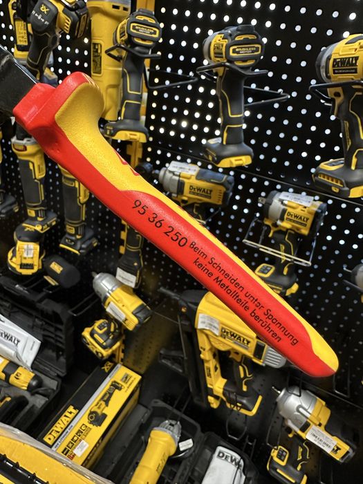 Ножиці для різання кабелів за принципом тріскачки KNIPEX 95 36 250  VDE