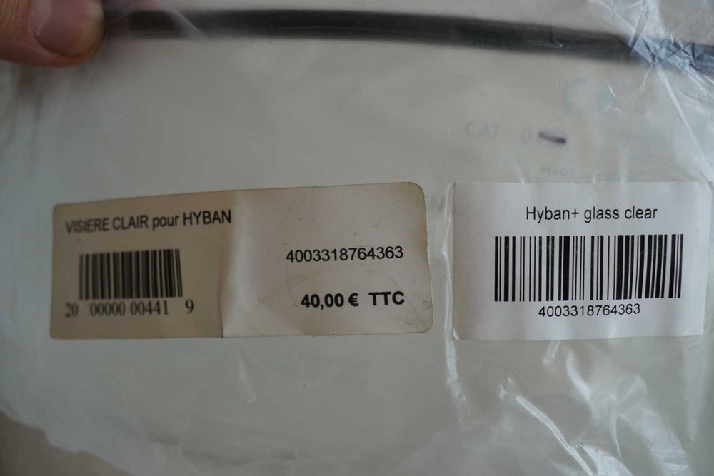 Szybka Wizjer do kasku Abus Hyban+ | Clear Przezroczysta Cat.0 | ABUS 122016