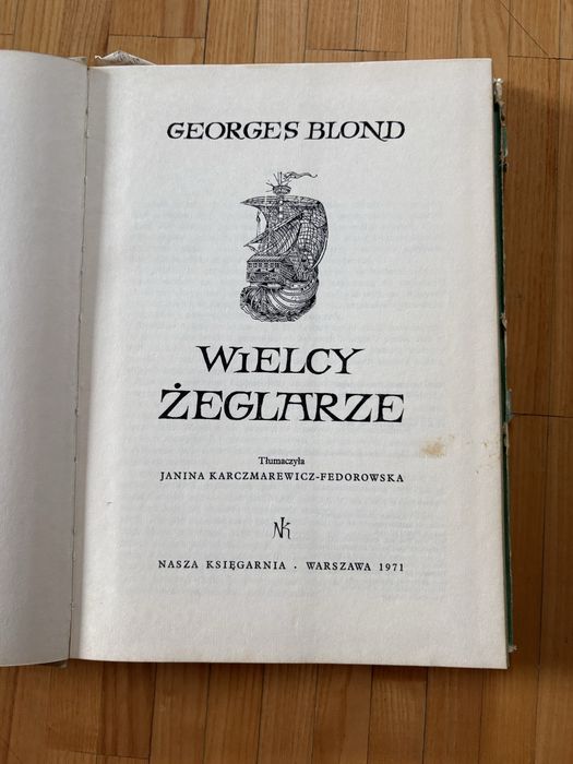 Georges Blond „Wielcy Żeglarze”