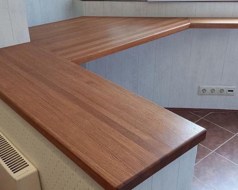 Стільниці з натуральної деревини