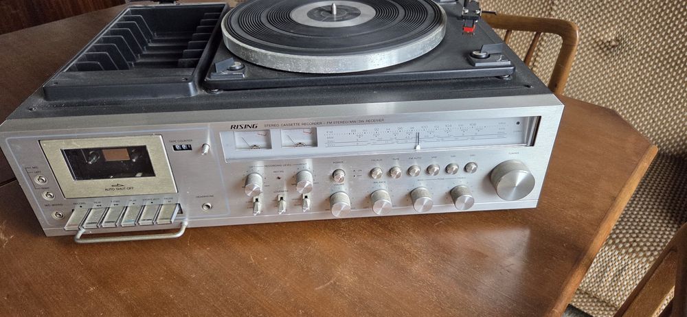 Sistema de som vintage