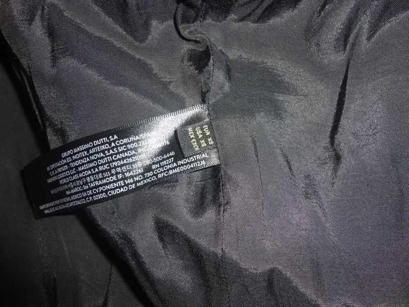 Casaco 100% lã Massimo Dutti