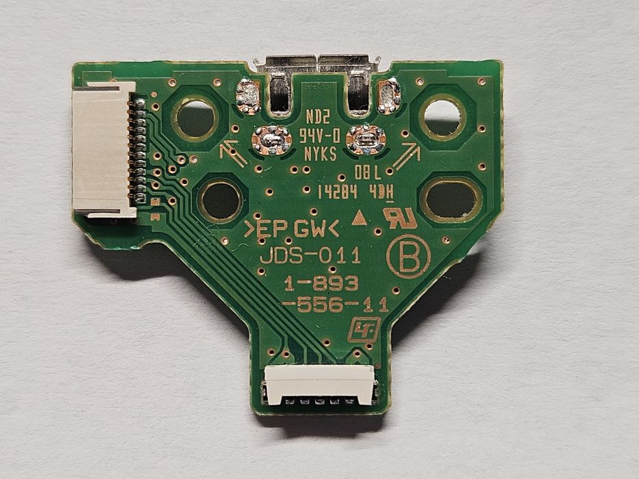 ORYGINAŁ - PCB JDS-011 12PIN gniazdo ładowania pada PS4 Autentyczny