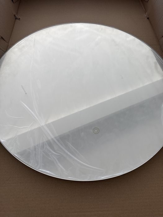 Espelho oval com led