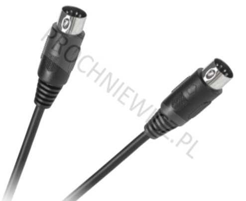 Kabel Din 5-pin- Din 5-pin 1,2m 2szt