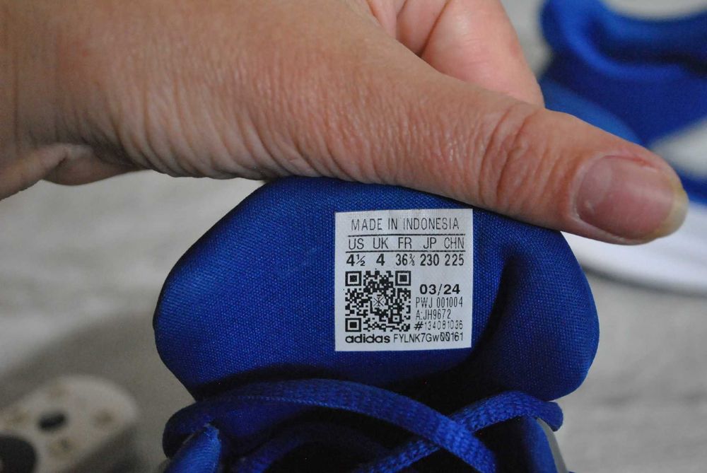 кроссовки adidas 36 размер на мальчика
