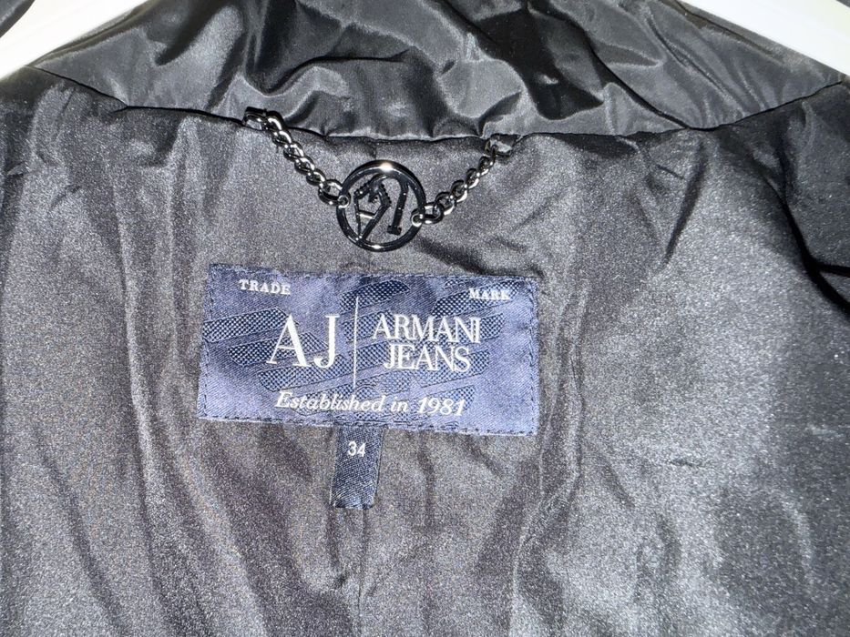 пуховик Armani jeans