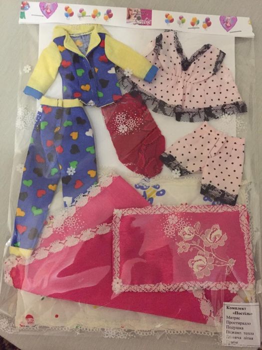 Одежда для Барби и Кена (платья, костюмы, купальники, шубки), подарки