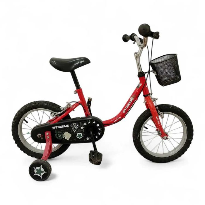 Bicicleta criança roda 14'' para 3 a 5 anos de idade