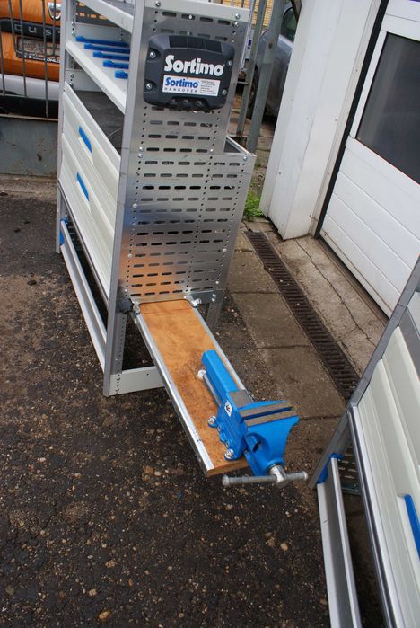 Regały SORTIMO BOTT WURTH imadło zabudowa serwisowa szuflady    nr3