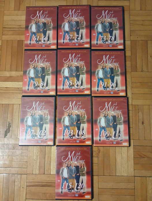 Pilnie Sprzedam komplet filmów M jak miłość