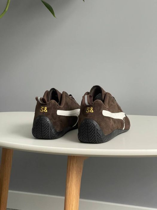 Кеди Puma Speedcat Suede Balenciaga Brown