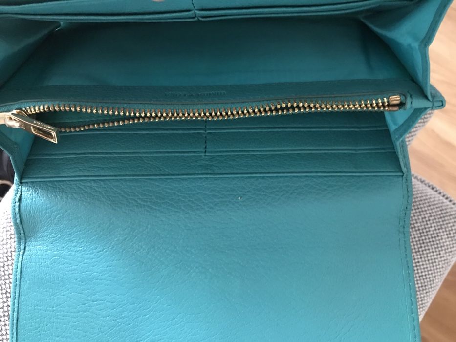 Carteira Bimba y Lola azul turquesa