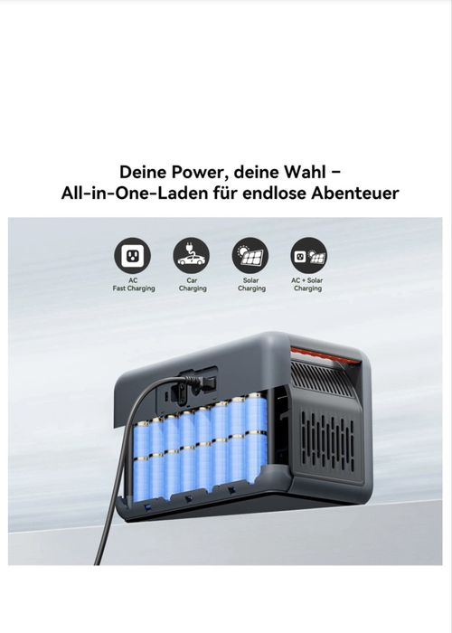 Зарядна станція Blackview Oscal PowerMax 1800 SE 1024Wh | 1800W | LiFePO₄
