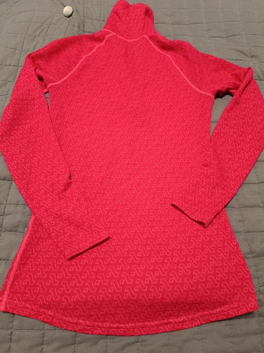 merino 100% Norheim S bielizna termiczna bluzka zip