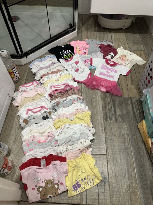Giga paka body krótki rękaw 62 cm