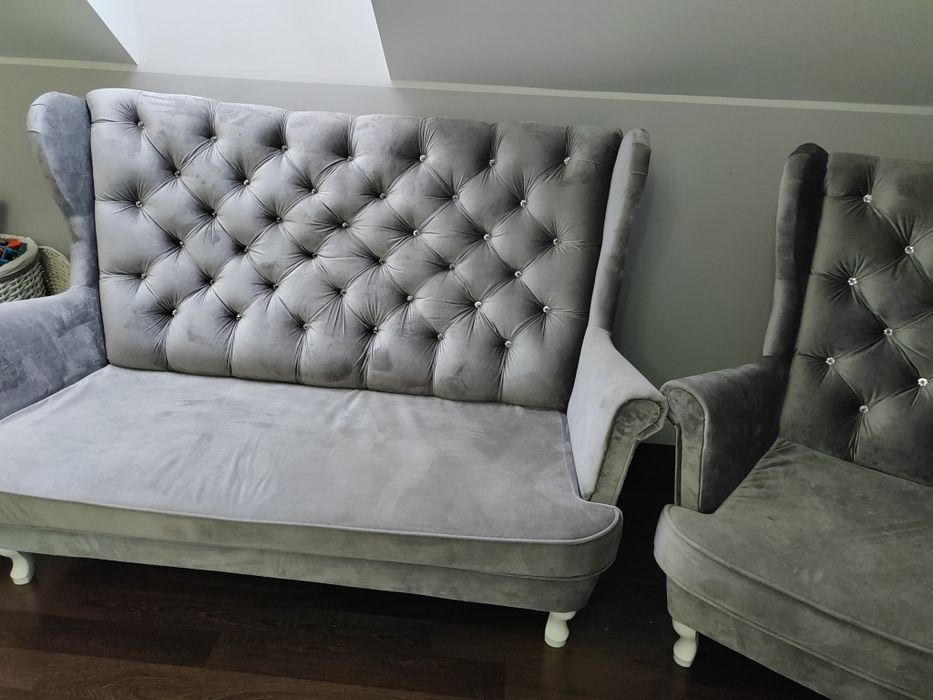 Sofa uszak i fotel