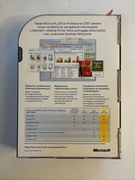 Microsoft Office 2007 PL – BOX (Edycja Specjalna)