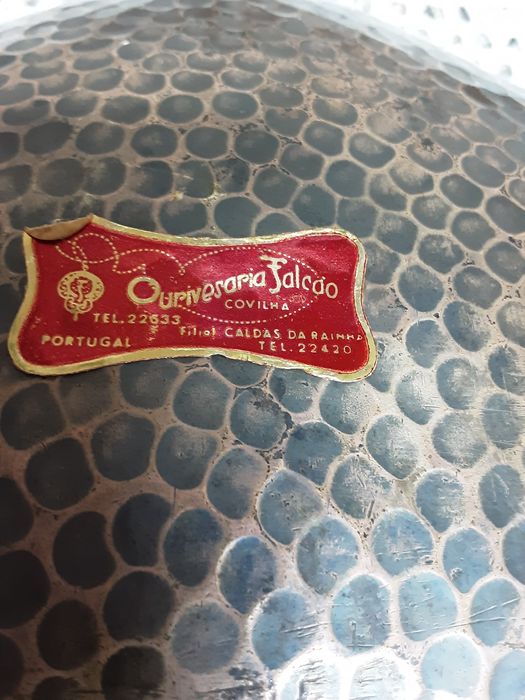 Terrina  em prata da ourivesaria Falcão Covilhã  Antiga