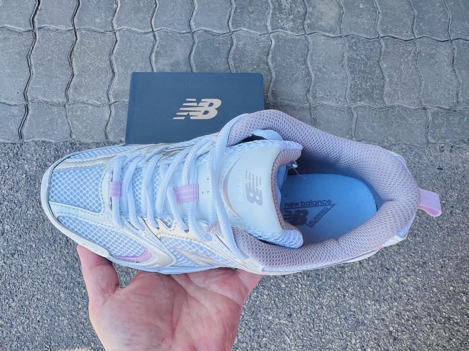 Кросівки жіночі New balance 530 White Silver Pink