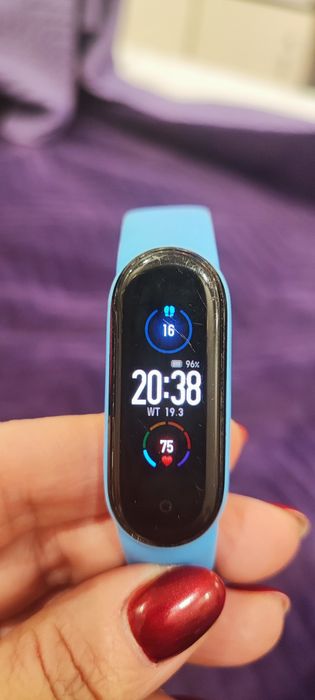 Opaska Xiaomi Mi Band 5 niebieska