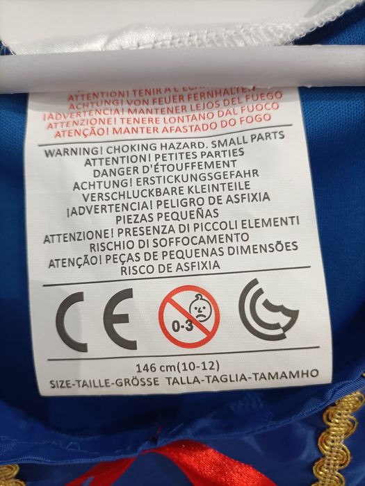 Fato carnaval branca de neve  10/12 anos