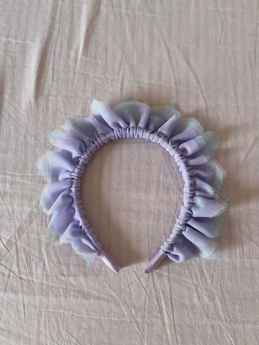 Saia tutu lilás Zara com bandolete a condizer 3-6 anos