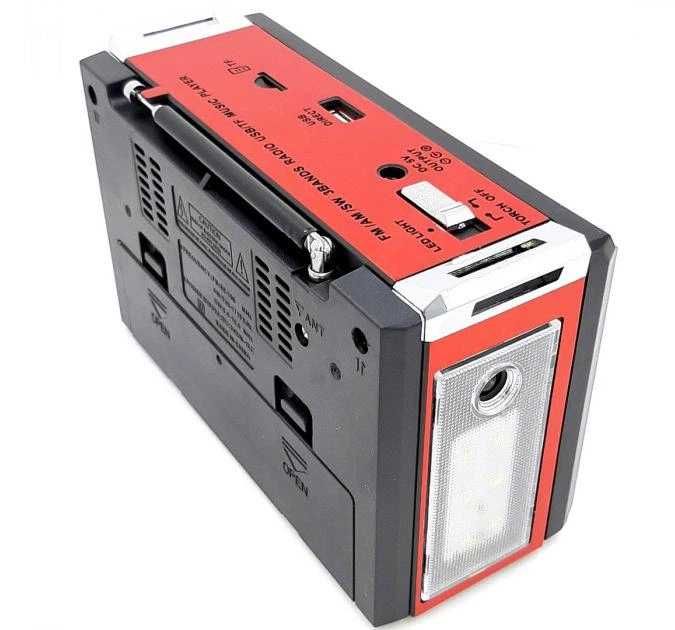 Радиоприемник радио GOLON RX-381 c фонариком и USB, есть опт