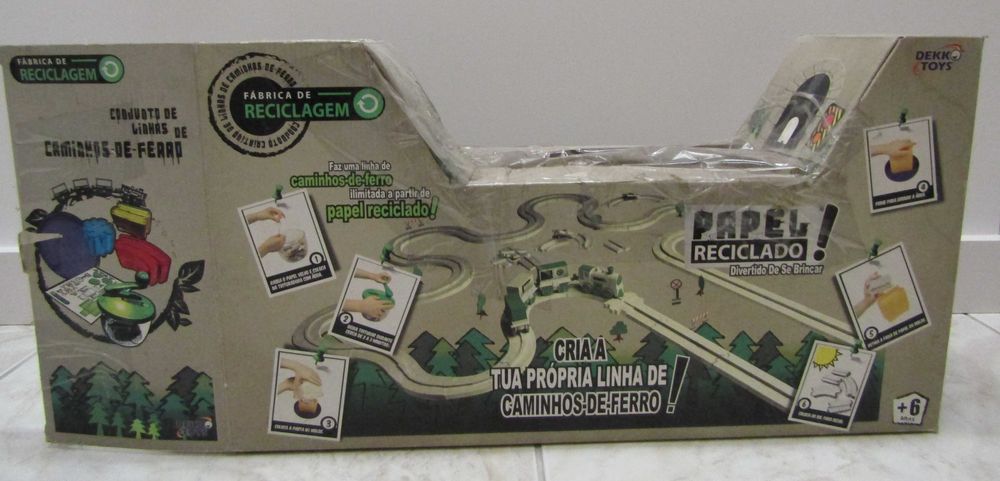 Brinquedo fabrica de reciclagem, da DEKK TOYS