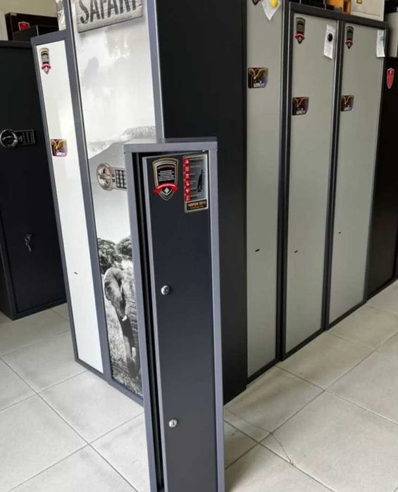 Сейфы оружейные взломостойкие для пистолета, винтовок, автомата