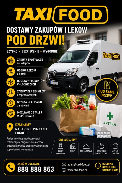 Dostawy pod drzwi