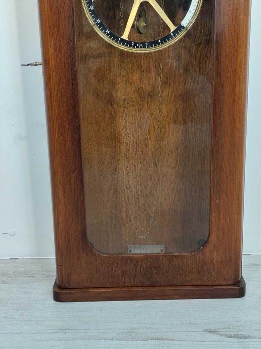 Antyczny Zegar Ścienny Wahadłowy Matka