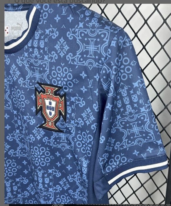 Camisola de portugal azuleijos  L e Xl