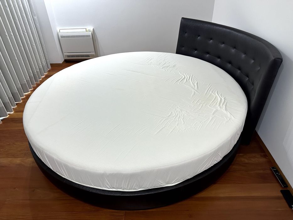 Cama Redonda com Colchão Incluído