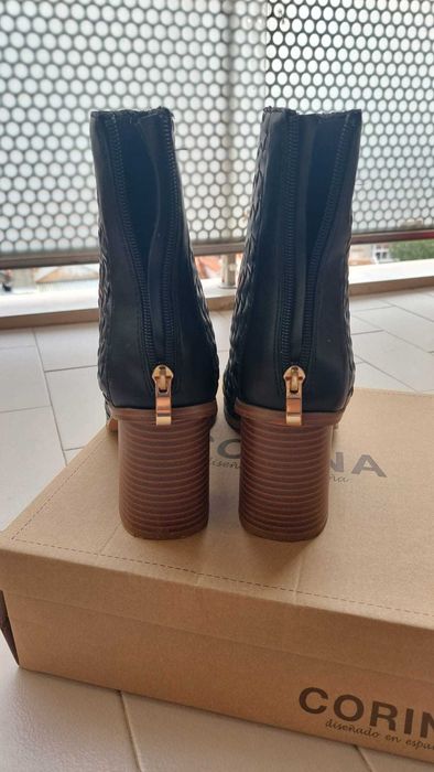 Botin Preto Mulher